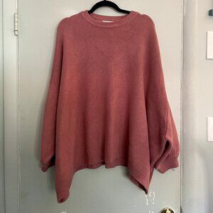KATE HEWKO ROSE DROP SHOULDER SWEATER